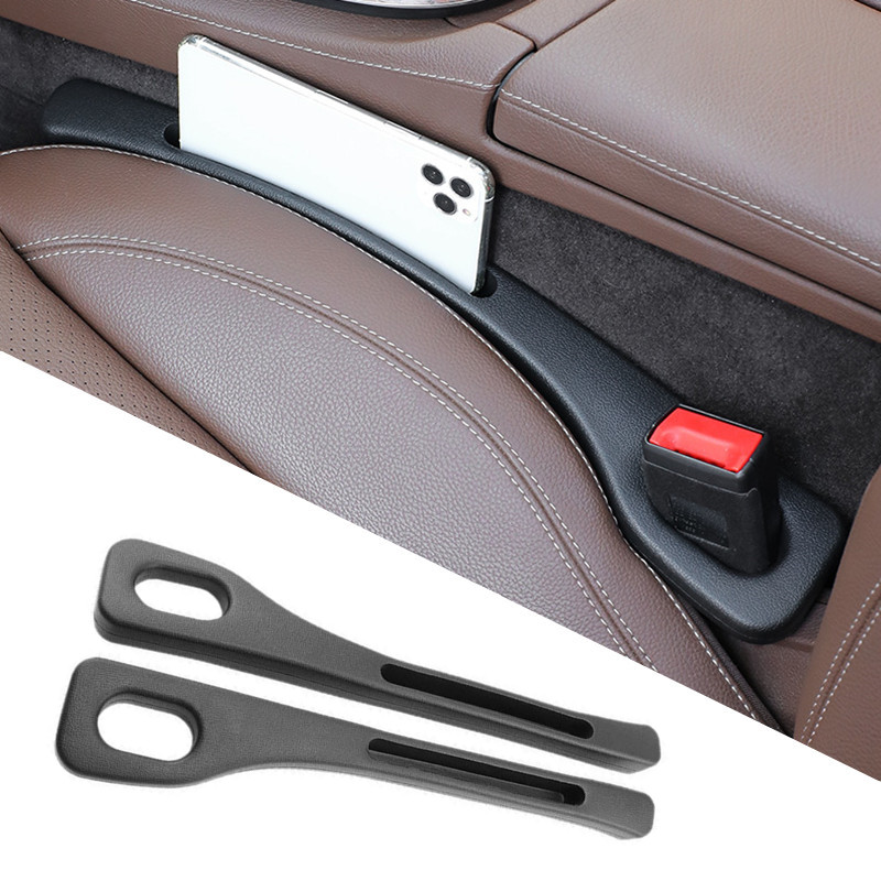 Car Accessories Hanging - 2 個カーシートギャップフィラーサイドシームプラグストリップ漏れ防止充填ストリップすべての車モデル財布電話ホルダー自動車アクセサリー