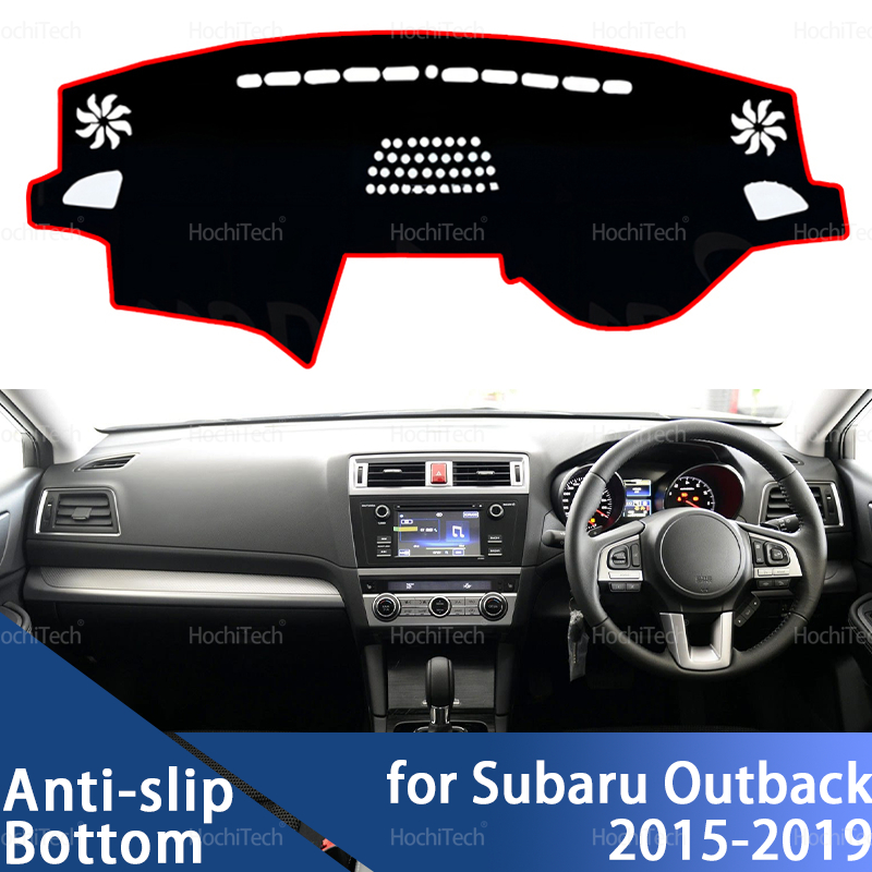 Car Anti-Slip Dashboard Mat - スバルアウトバック 2015-2019 2016 2017 2018 車のダッシュボードカバー回避ライトパッド抗