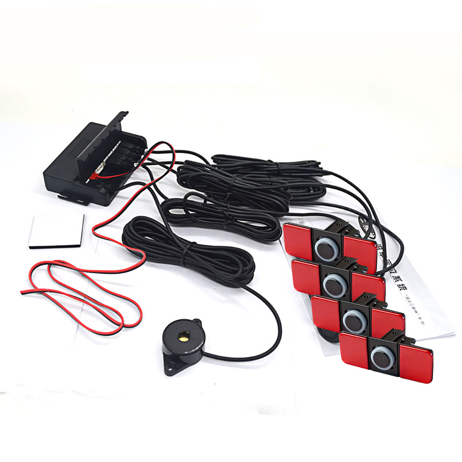 Car Accessories Near Me - QXNY Parktron パーキングセンサー バックアップレーダー プレーン4リアセンサー バンパー用