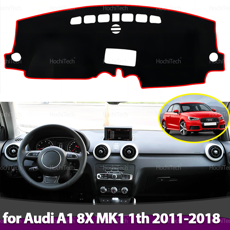 Car Anti-Slip Dashboard Mat - ダッシュボードカバーボード滑り止めマット保護パッド車用サンシェードカーペットラグ アウディA1 8X MK1 1代目 2011-2018