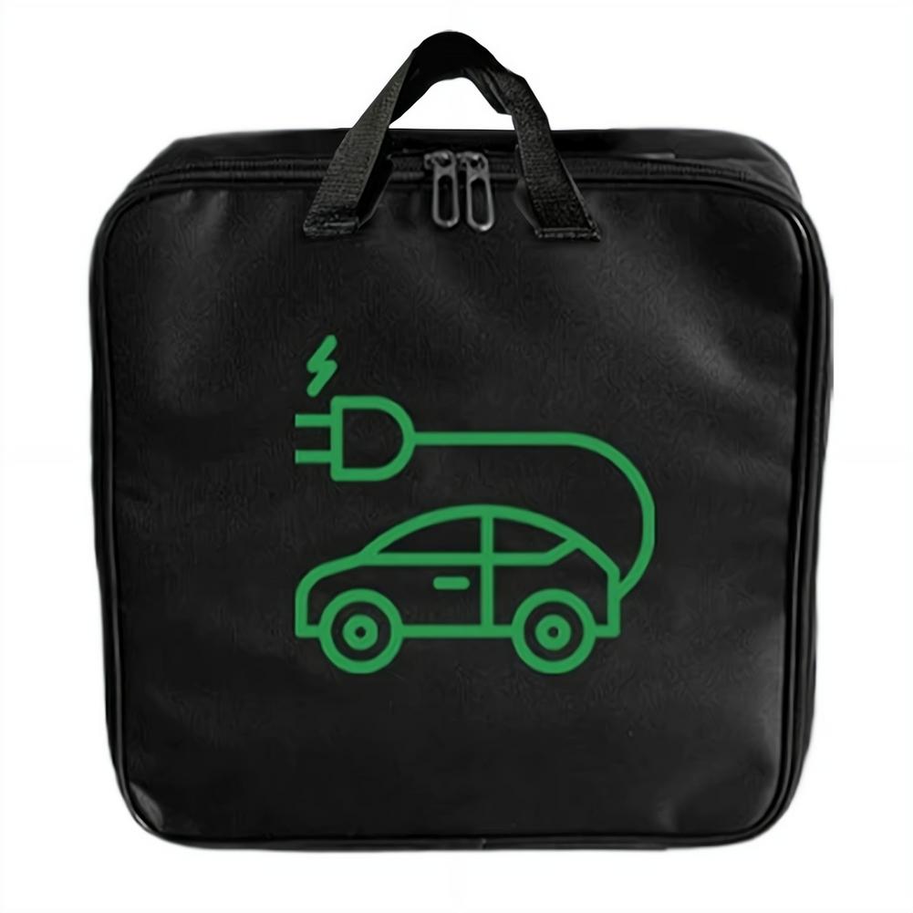 Car Cable Organizer - 1Pc 新しい電気自動車充電器収納袋防水車のバッテリーケーブルハンドルバッグ EV 車の充電ガン収納オーガナイザー