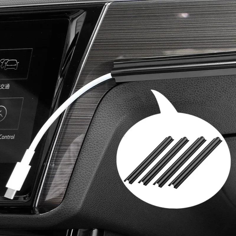 4/8 個車のインテリアケーブルラインスリーブ隠しプロテクタ - Car Cable Organizer のレビューと価格