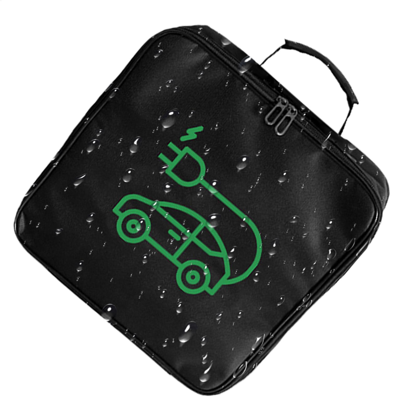 EV充電ケーブル収納バッグ電気自動車充電器ボックス充電オーガ - Car Cable Organizer のレビューと価格