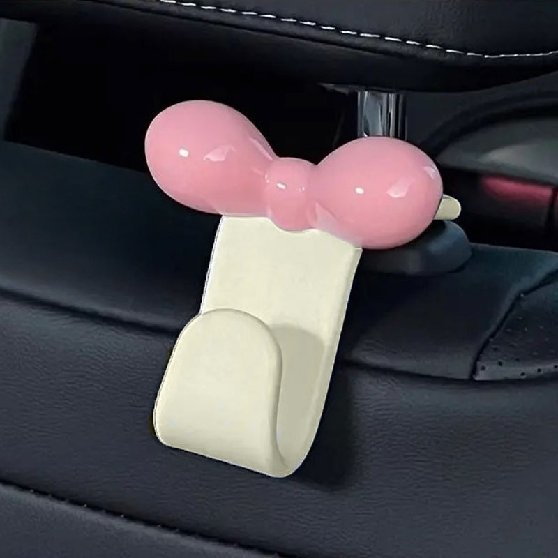 ミニマリストなボウ型車用後部座席吊り下げフック、実用的な収納 - Car Accessories Hanging のレビューと価格