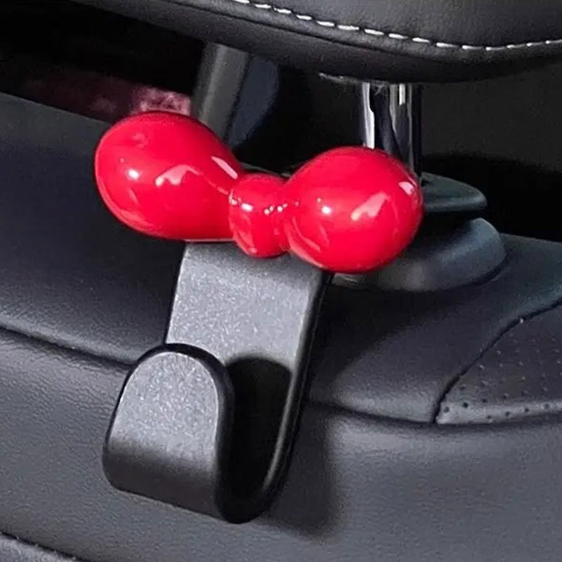 ミニマリストなボウ型車用後部座席吊り下げフック、実用的な収納 - Car Accessories Hanging のレビューと価格