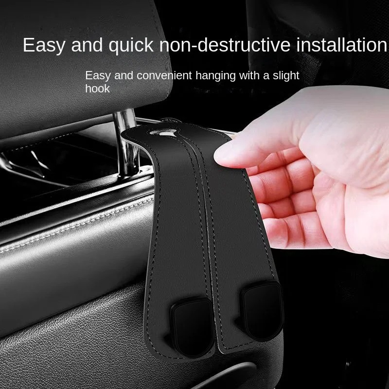 車のヘッドレスト用フック バッグ用ハンガー シートバックオー - Car Accessories Hanging のレビューと価格