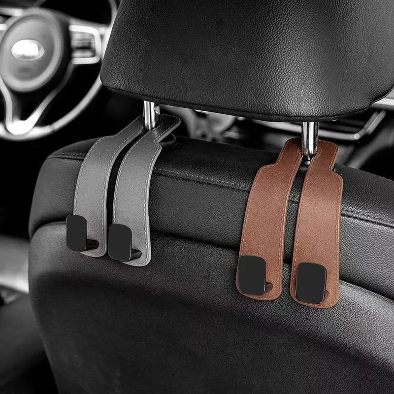 車のヘッドレスト用フック バッグ用ハンガー シートバックオー - Car Accessories Hanging のレビューと価格