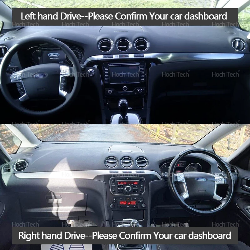 車のダッシュボードカバーマットフォード S-Max 2006 - Car Anti-Slip Dashboard Mat のレビューと価格