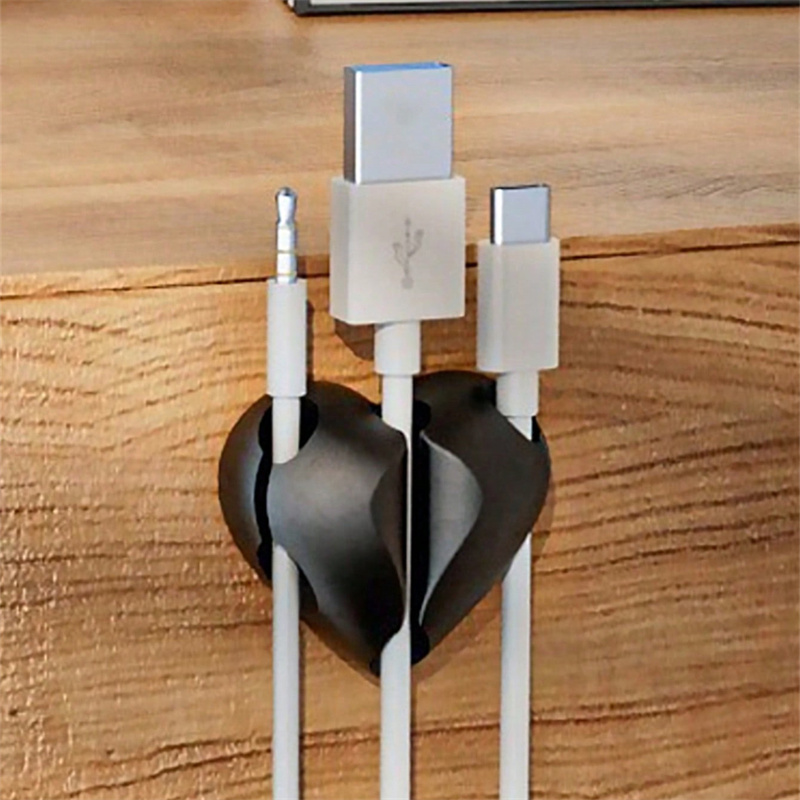 2個入り ハート型ミニケーブルワインダーオーガナイザー US - Car Cable Organizer のレビューと価格
