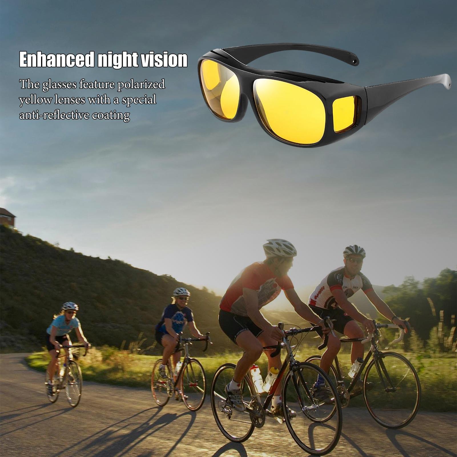 アンチグレアナイトビジョンドライバーゴーグルファッションサン - Car Accessories For Night Driving のレビューと価格