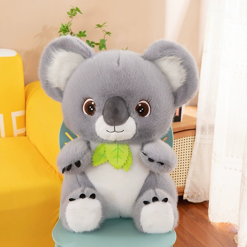 新しい漫画かわいいコアラ小動物ぬいぐるみ寝室の装飾車の装飾子 - Car Accessories Xmas のレビューと価格