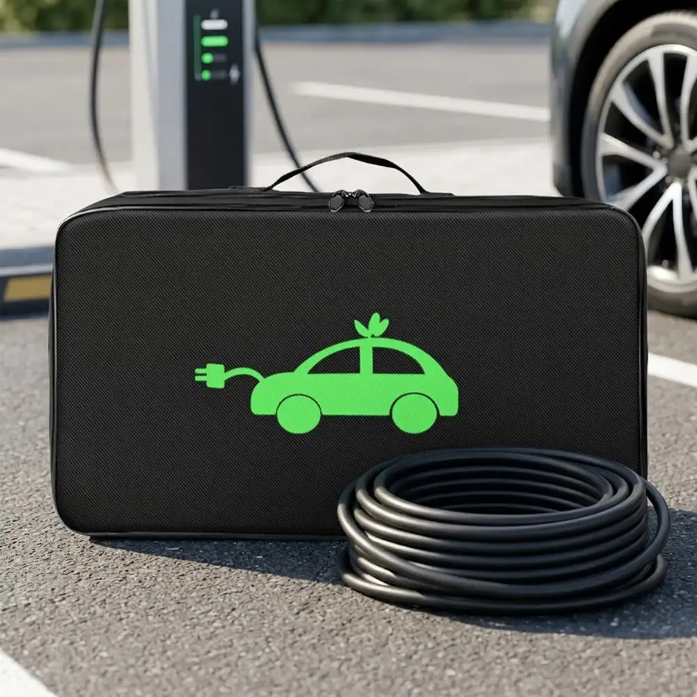 EV車用バッテリージャンパーケーブルバッグ、電気自動車用充電 - Car Cable Organizer のレビューと価格