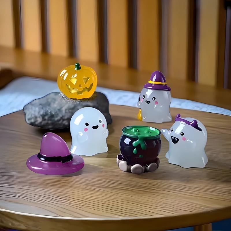 6個/セット ハロウィンを明るく照らすミニ6個入り多目的グロ - Car Accessories Xmas のレビューと価格