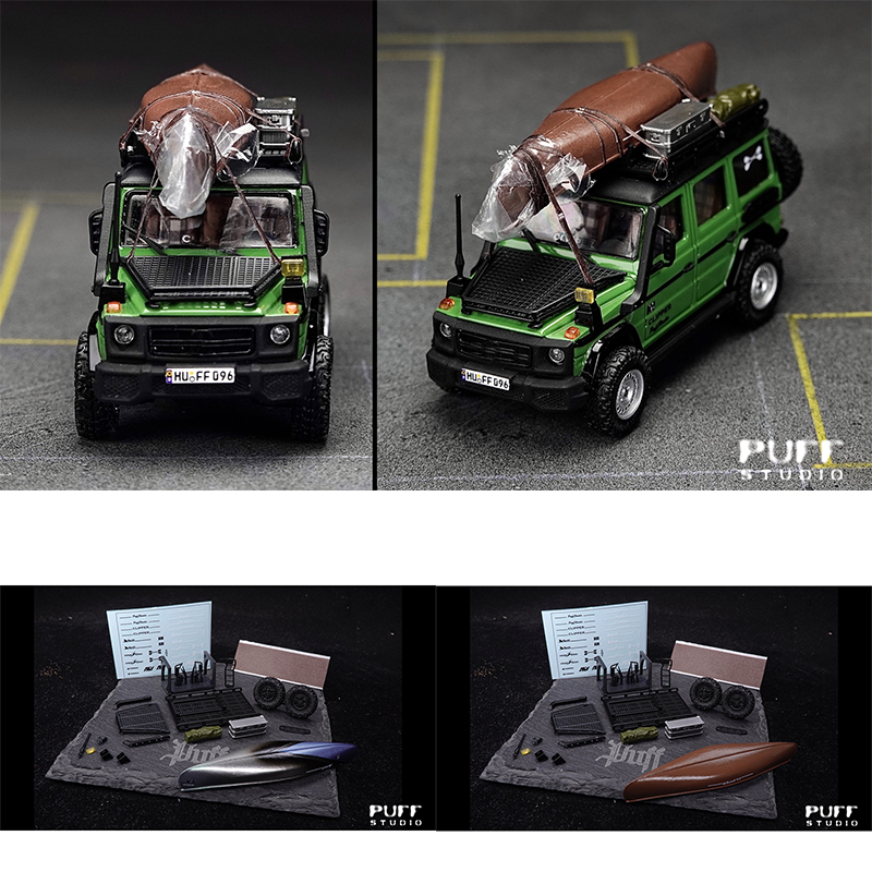 PuffStudio 1/64 ボートキット 車モデル改造ア - Car Accessories Kit のレビューと価格