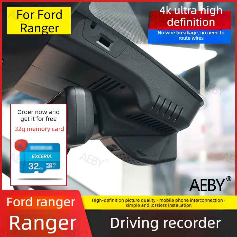フォードレンジャー2022-2026用ドライブレコーダー前後 - Car Accessories For Night Driving のレビューと価格
