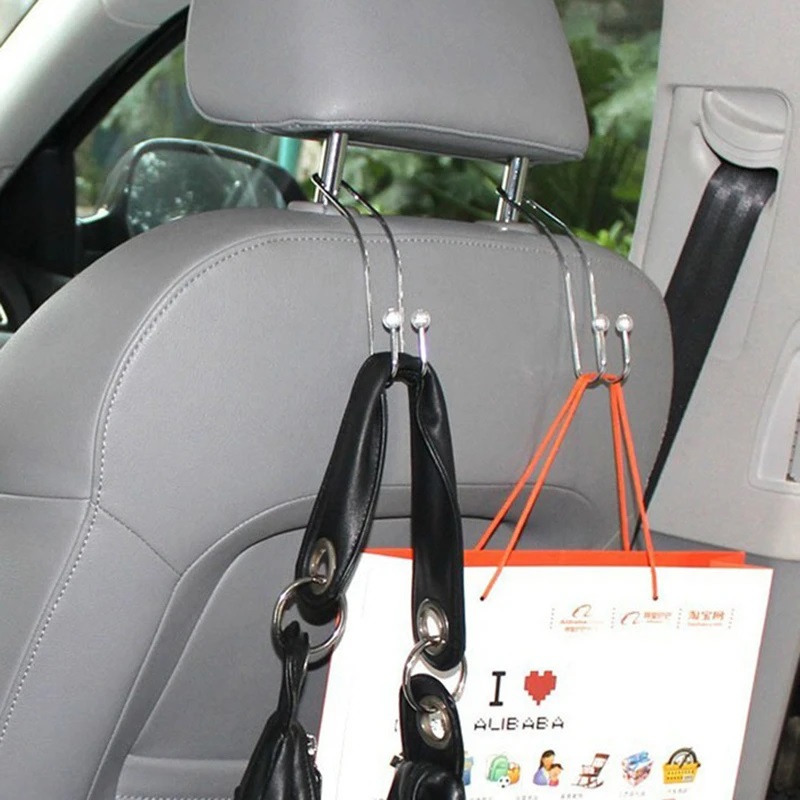2個セット 金属製カーシートフック 自動車用コート・財布・シ - Car Accessories Hanging のレビューと価格