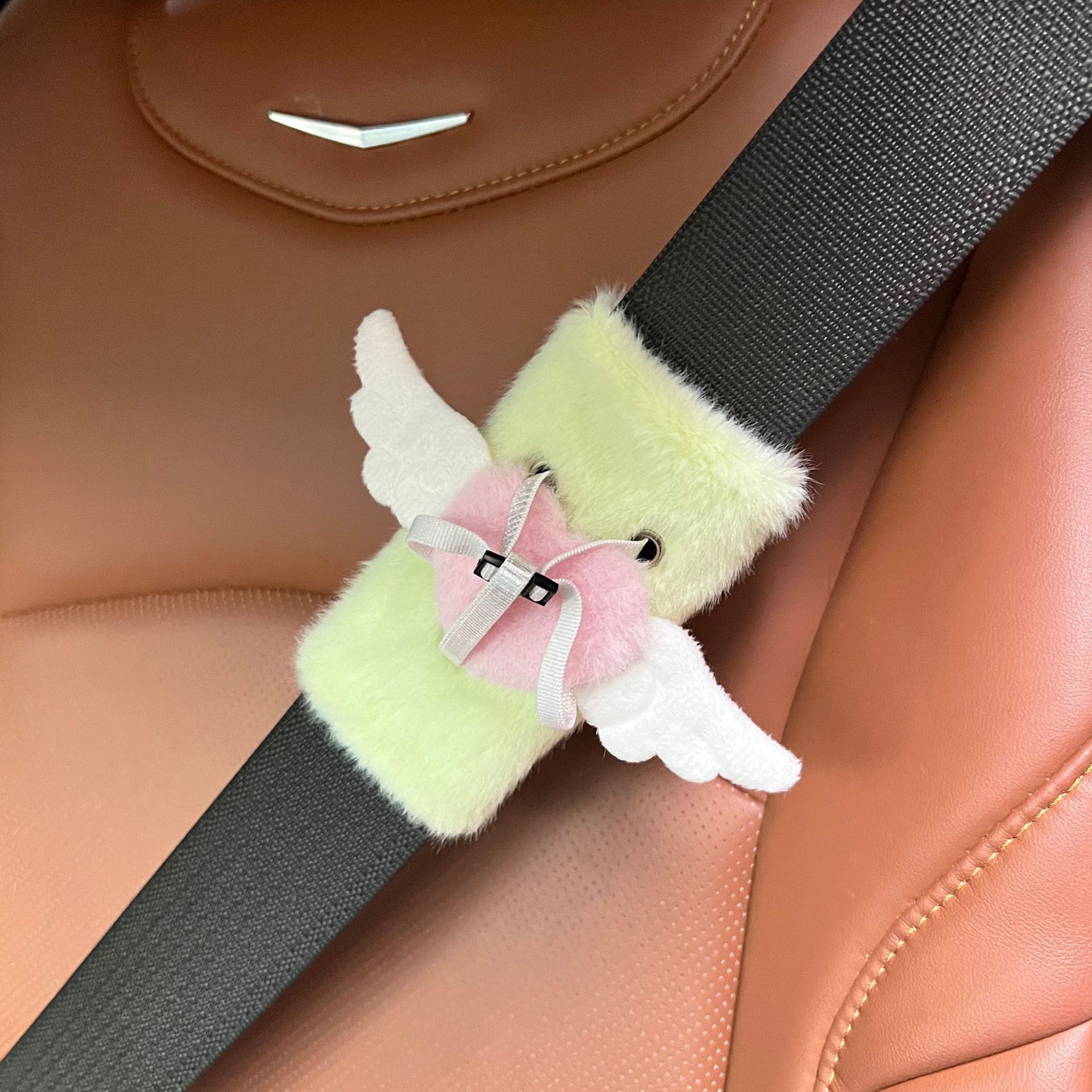 新しい 1 個車の漫画ソフトシートベルトカバー自動車シートベ - Car Accessories Etsy のレビューと価格