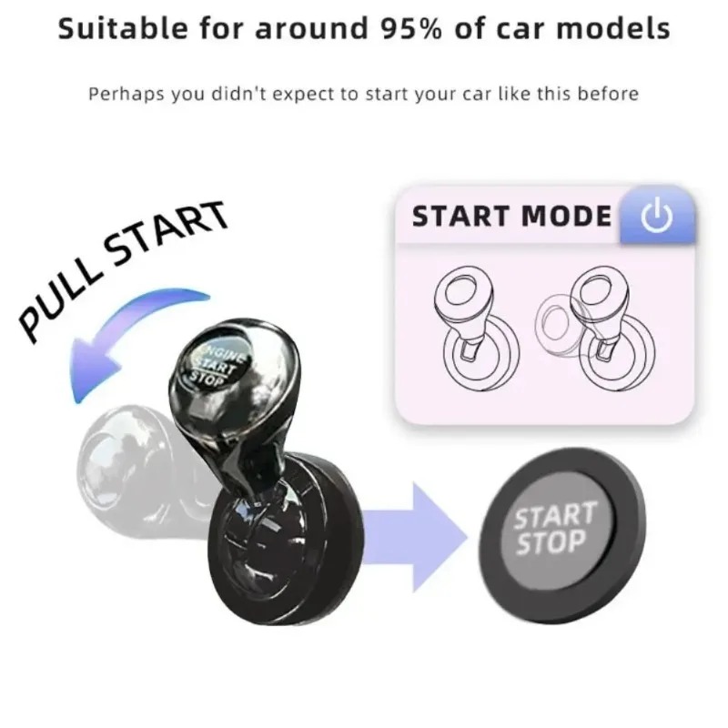 レトロジョイスティック装飾車ワンタッチスタートボタンプッシュ - Car Accessories Etsy のレビューと価格