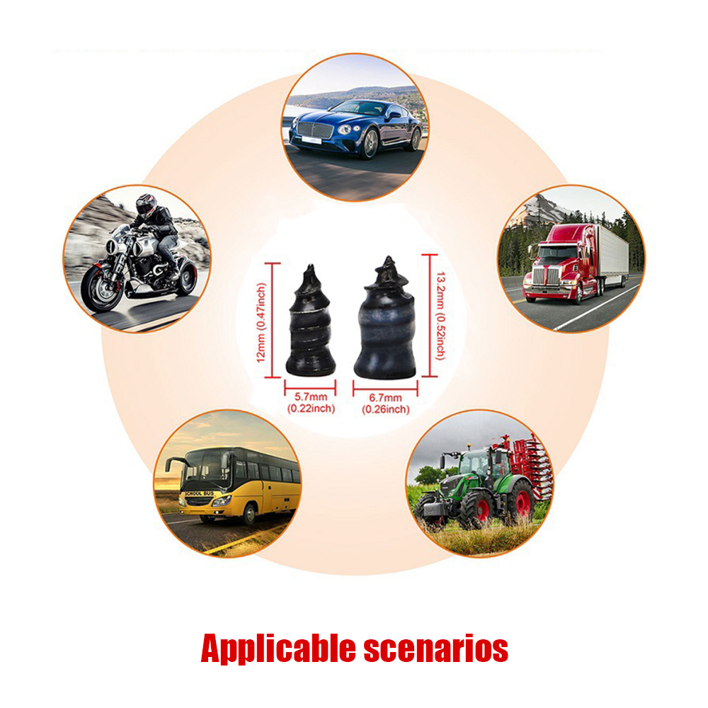 車オートバイ真空タイヤ修理釘 10/20/30/70 個ユニ - Car Accessories Kit のレビューと価格