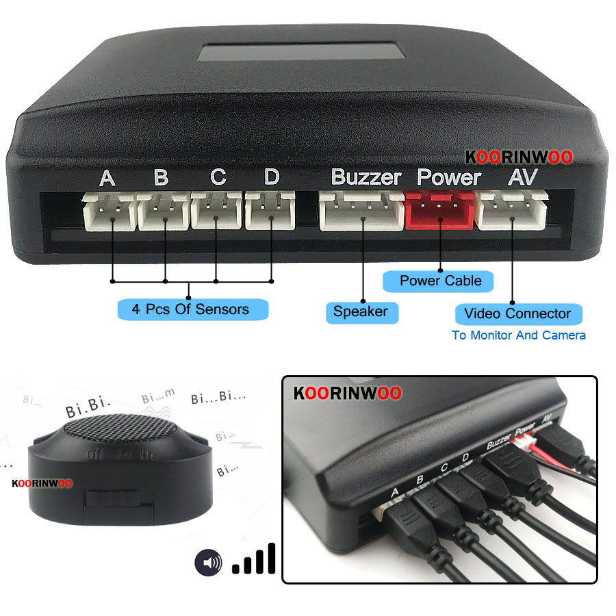 パークトロニック支援車 4 バックレーダー検出装置 リアカメ - Car Accessories Near Me のレビューと価格