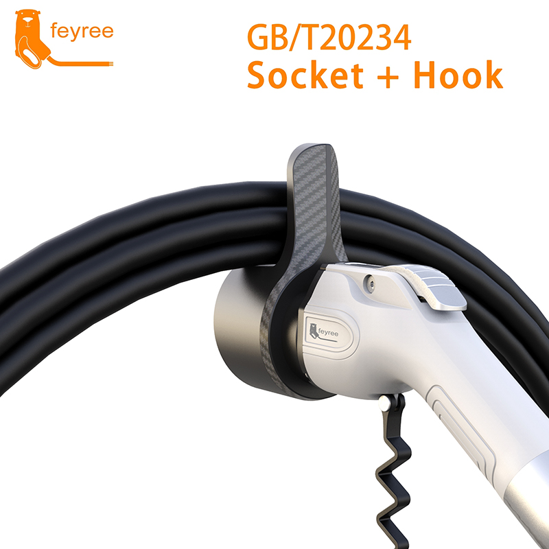 フェイリーEV充電器GB/Tタイプホルダー壁掛け式電気自動車 - Car Cable Organizer のレビューと価格