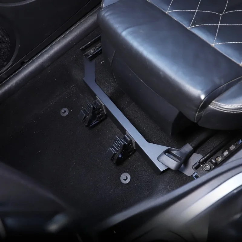 シートレオン 2008-2012 アルミ合金黒車のシート下懐 - Car Accessories Under 1000 のレビューと価格