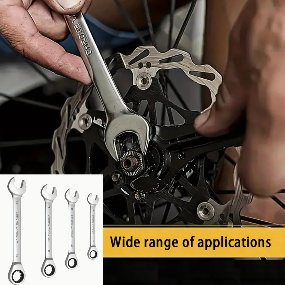 4個/セット 多機能ラチェットコンビネーションレンチセット  - Car Accessories Job のレビューと価格