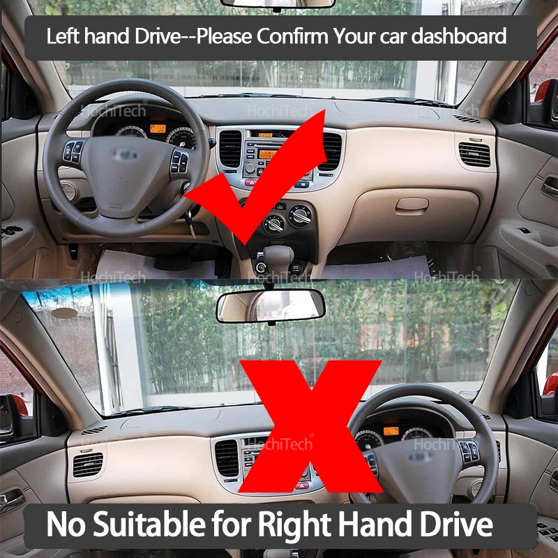 抗スリップダッシュボードカバー保護パッドカーアクセサリー起亜 - Car Anti-Slip Dashboard Mat のレビューと価格